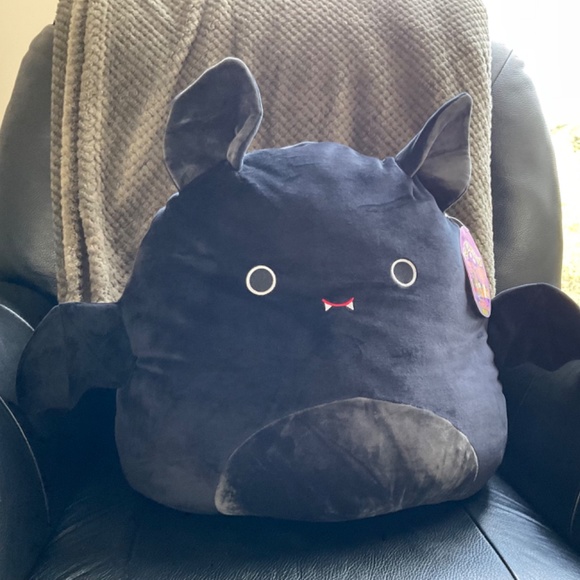 Squishmallow 16” Emily Black Bat Halloween Stuffed Animal Plush 2020 Kellytoy - Picture 14 of 14